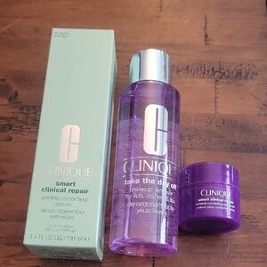 Clinique Skincare Duo - Purple and Mint